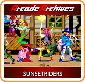 Arcade Archives SUNSETRIDERS