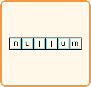 Nullum