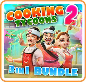 Cooking Tycoons 2 - 3 in 1 Bundle