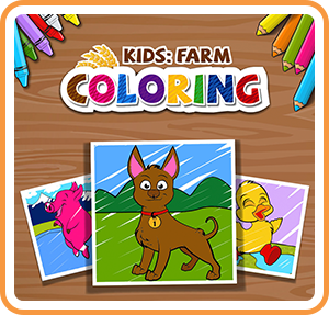 KIDS: FARM COLORING